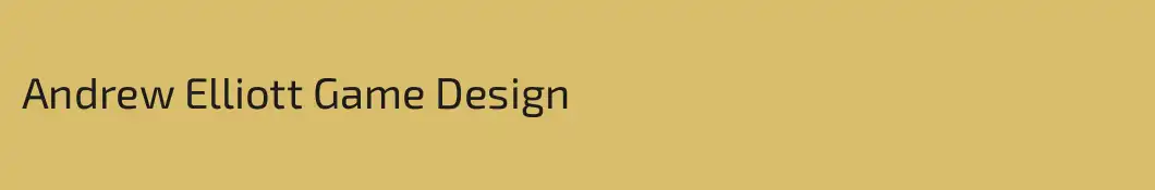 Andrew Elliott Game Design